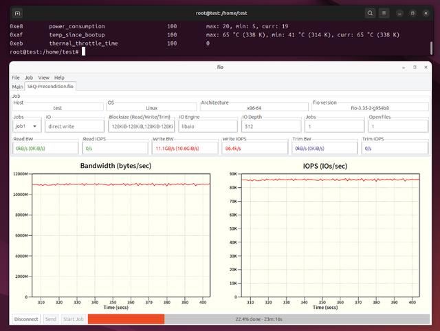 全国产新高度! 忆恒创源PBlaze7 7A40 PCIe 5.0 SSD企业级硬盘评测 第38张