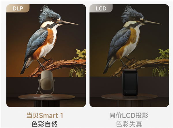 双十一千元投影新品当贝Smart 1发布 DLP技术与LCD的较量 谁将主导投影市场 第3张