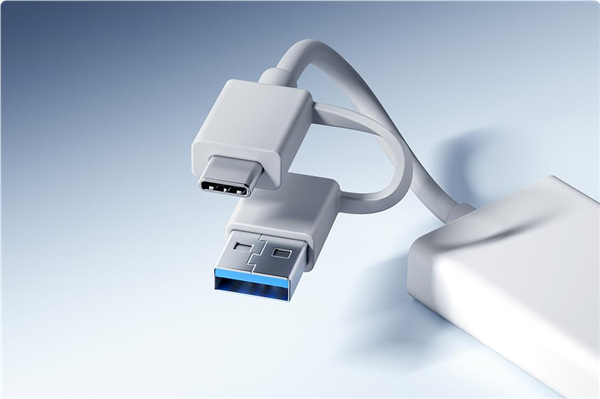 首发45元！小米四合一双头分线器发布：四口USB 3.0 传输400MB/s 第3张