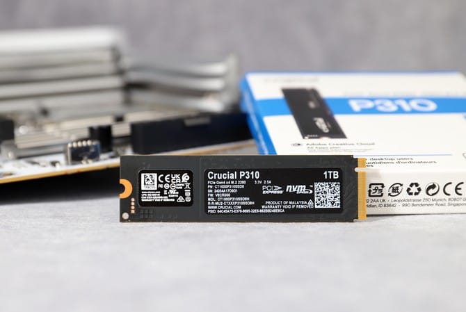 英睿达P310 SSD怎么样 PCIe 4.0 M.2 2280 SSD评测 第2张