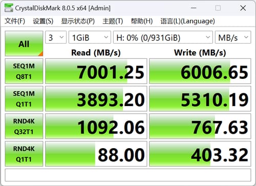 英睿达P310 SSD怎么样 PCIe 4.0 M.2 2280 SSD评测 第8张