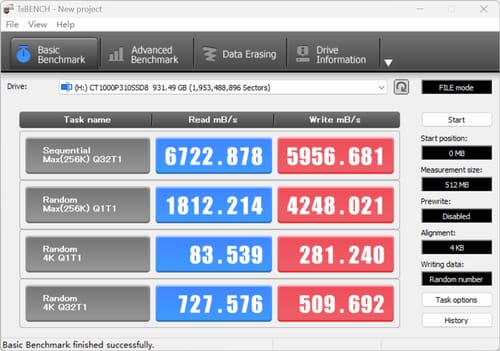 英睿达P310 SSD怎么样 PCIe 4.0 M.2 2280 SSD评测 第10张