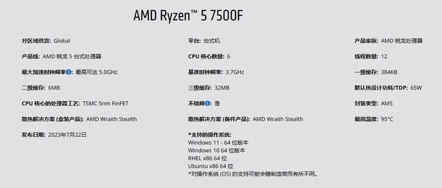 Ryzen 5 7500F和RTX 4070 SUPER组装性能如何? 游戏测试出炉 第3张