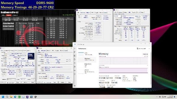 芝奇推出全新Trident Z5 CK系列CU-DIMM DDR5内存 率先开卖DDR5-9600 24GBx2极速套装 第6张