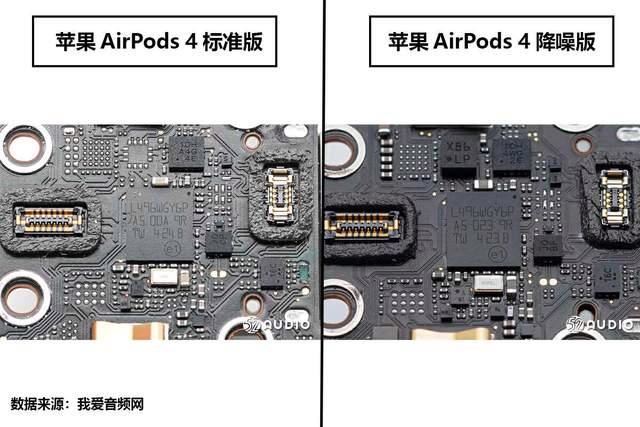 400元差价该如何选择? 苹果AirPods 4标准版与降噪版拆解对比测评 第5张