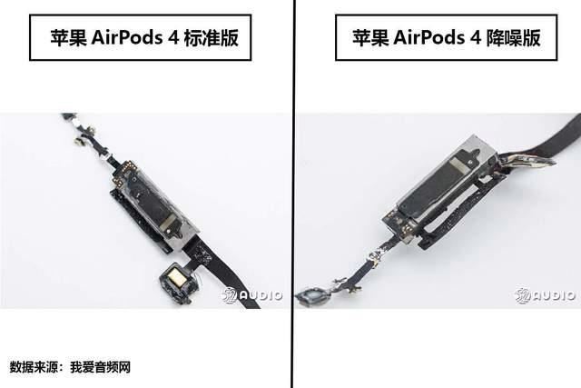 400元差价该如何选择? 苹果AirPods 4标准版与降噪版拆解对比测评 第9张