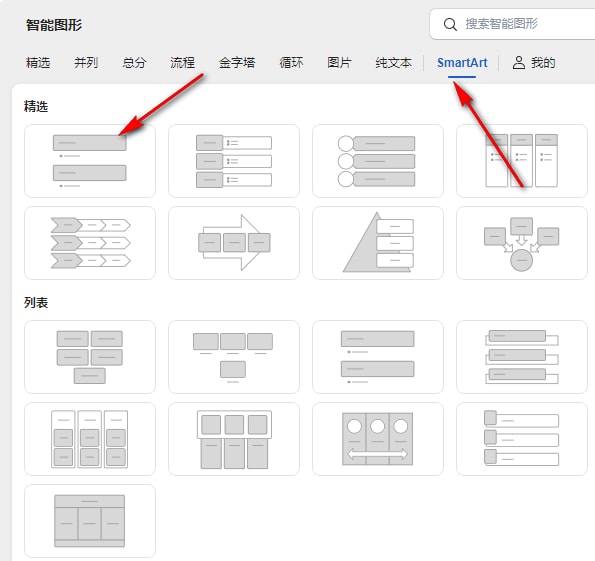 WPS幻灯片演示内容转换成垂直项目符号列表的方法 第4张