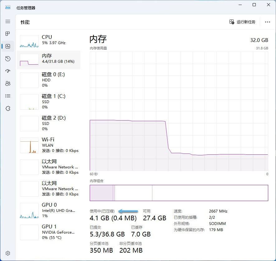 什么是Windows内存压缩? win10/11系统启用和禁用内存压缩的教程 第4张