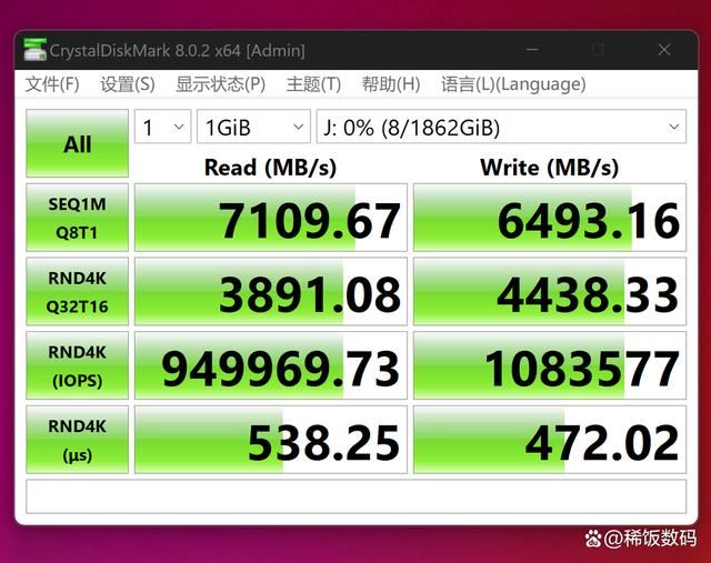 感受一下7000+MB/s极速! 朗科NV7000-t绝影2TB固态硬盘评测 第12张