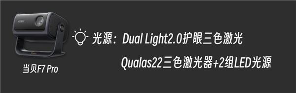 2024家用客厅投影仪什么牌子好 推荐当贝F7Pro投影极致色彩 超护眼 第3张