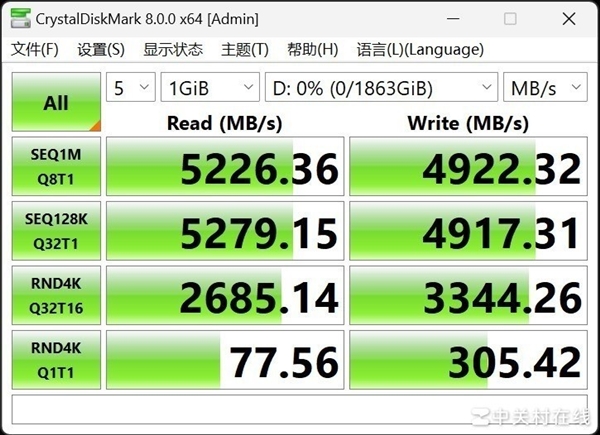 西部数据WD Blue SN5000上手：性价比党的不二之选 第9张