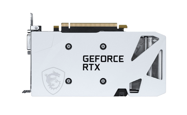 微星推出RTX 3050 Ventus 2X XS White显卡：全白配色 第3张