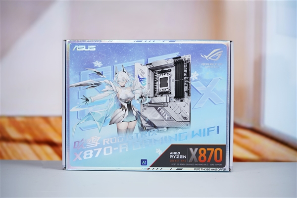 银白战甲！华硕ROG STRIX X870-A GAMING WIFI吹雪主板图赏 第27张