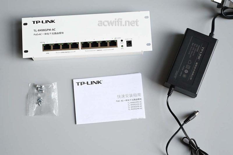 TP-LINK TL-R498GPM-AC一体化千兆VPN路由模块拆机测评 第2张