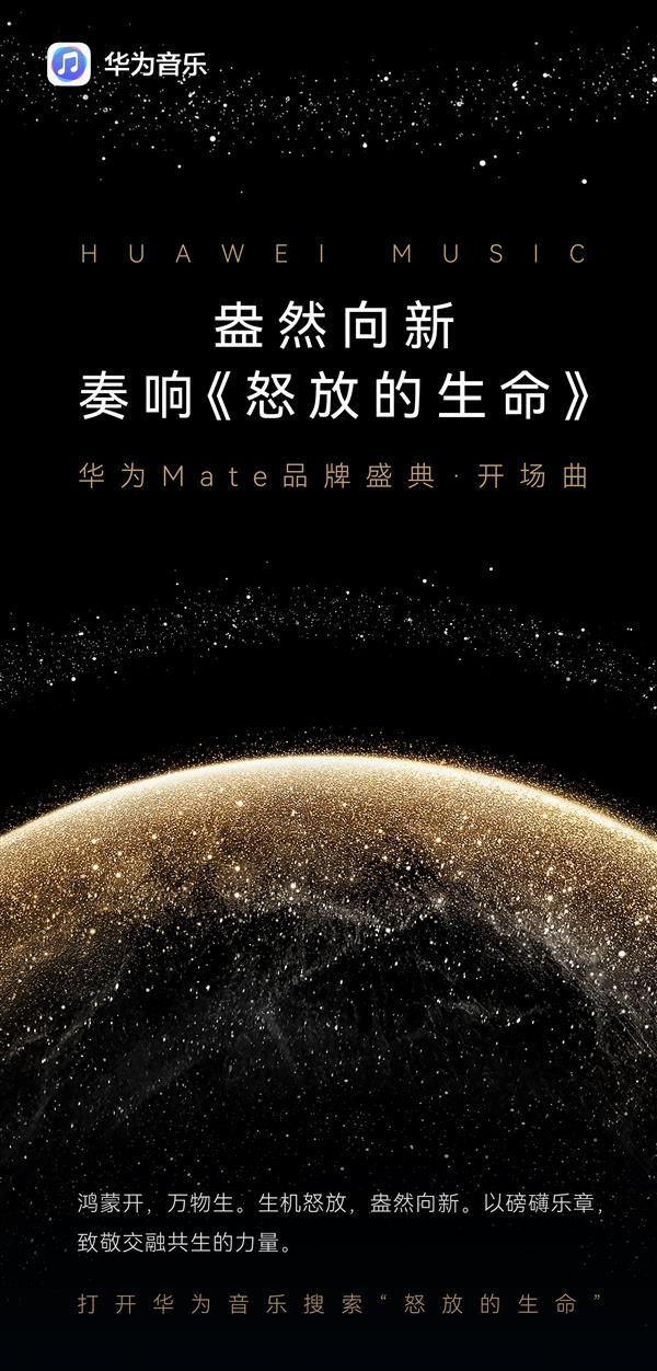 华为Mate品牌盛典《怒放的生命》震撼开场 上华为音乐感受盎然向新 第2张