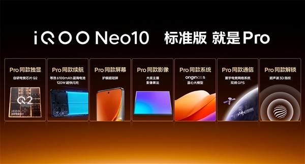 价格差了900元 iQOO Neo10系列两款手机参数对比 第5张