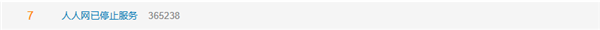 人人网已停止服务引热议 网友：爷青结 好多照片没保存