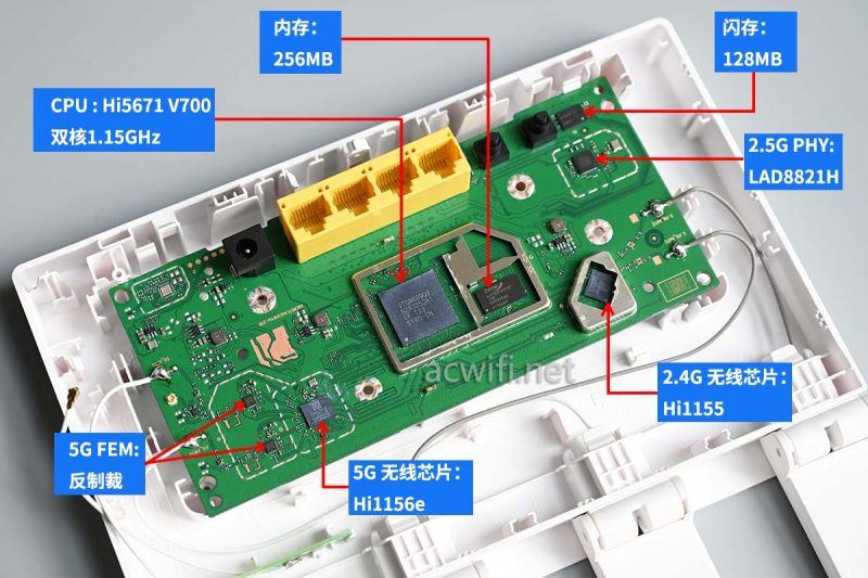 又一海思的Wi-Fi 7! 华为TC7620路由器拆机测评 第33张