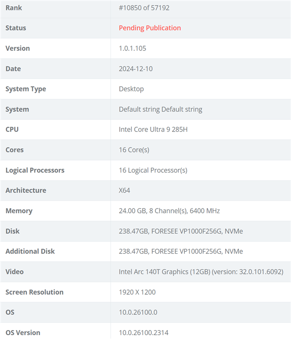 Intel下代酷睿Ultra 9 285H/5 225H性能曝光：最高提升23%！ 第3张