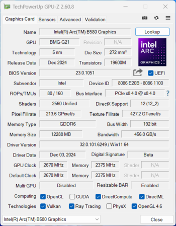 英特尔Arc B580 Limited Edition上手：轻松超越RTX 4060 2K档新选择 第6张