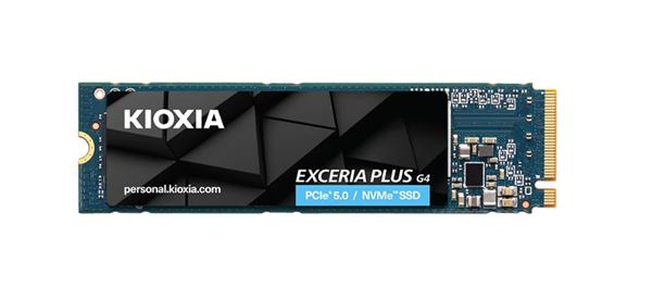 铠侠推出EXCERIA PLUS G4固态硬盘：PCIe 5.0规范、读速达10000MB/s 第2张