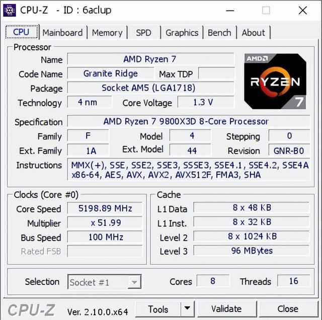 锐龙7 9800X3D和锐龙5 7600X3D差别大吗? 七款游戏性能测评 第4张