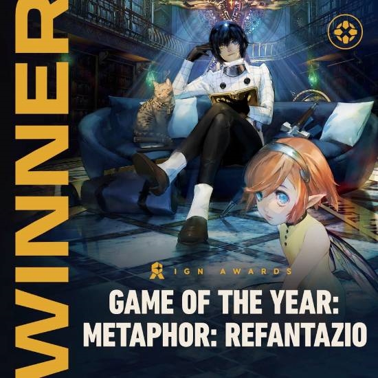 《黑神话》惜败！IGN年度最佳游戏公布：《暗喻幻想：ReFantazio》