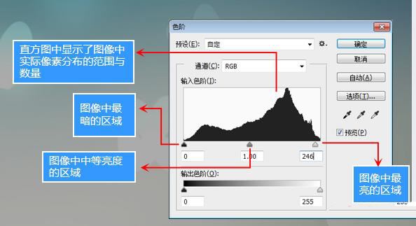 PS常基础调色教程之色阶/曲线/亮度/对比度的使用方法 第2张