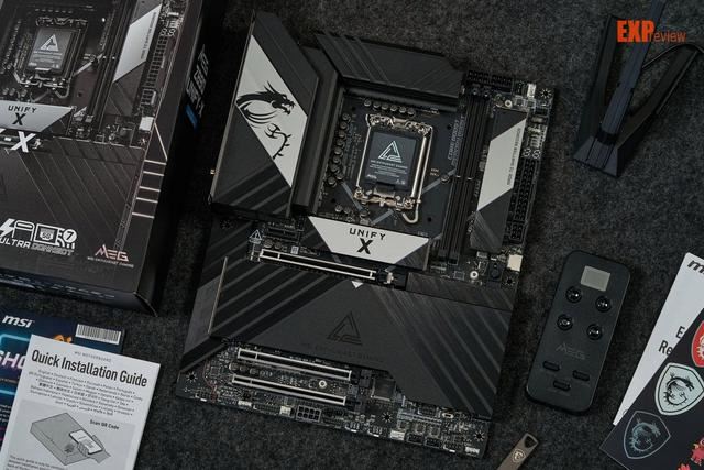 双槽DDR5内存超频T0选手! 微星MEG Z890 UNIFY-X 暗影主板评测 第70张