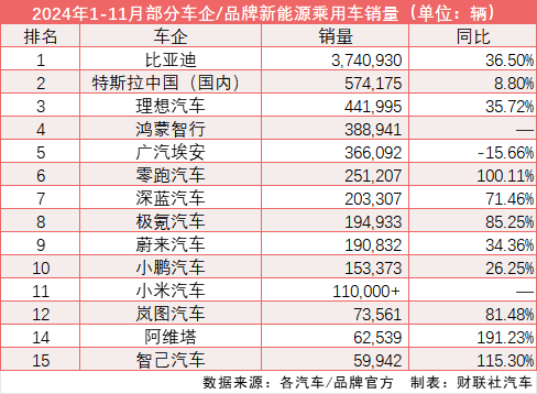 2024年终盘点：比亚迪特斯拉领衔 新能源市场表现超乎预期 第3张