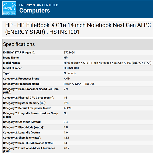 惠普14寸小本用上AMD最强Zen5 APU！16核心CPU＋40核心GPU 第2张