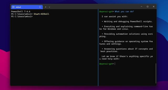 微软 AI Shell 实测! Win11 命令行效率利器 第3张