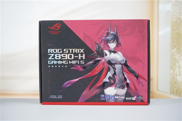 二次元风拉满！华硕ROG STRIX Z890-H GAMING WIFI S主板图赏 第27张