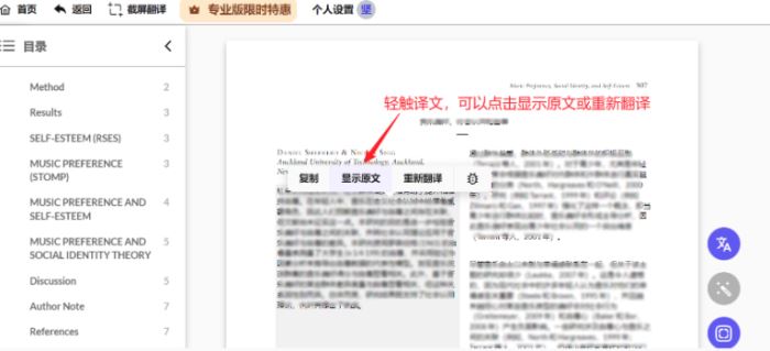 Scholaread靠岸学术如何使用AI全文翻译?靠岸学术AI全文翻译使用方法 第4张