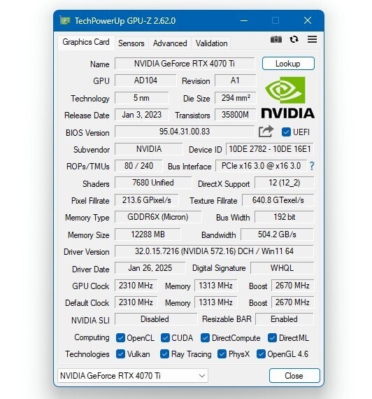 GPU-Z升级正式支持RTX 50：最烫的热点温度消失了 第2张