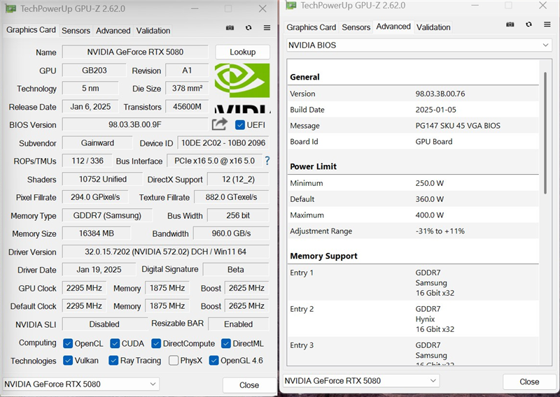 超频340MHz轻轻松松！耕升RTX 5080追风OC评测：超频后性能追平RTX 4090D 第2张