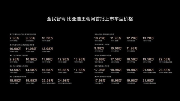 比亚迪智驾下饺子 7万的车也有NOA 王传福：要像安全带一样标配 第6张