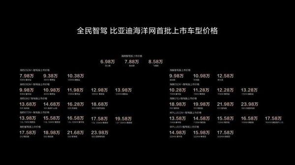 比亚迪智驾下饺子 7万的车也有NOA 王传福：要像安全带一样标配 第8张