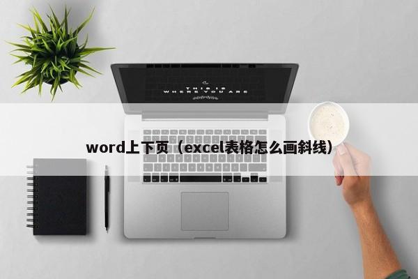 word上下页（excel表格怎么画斜线） 第1张