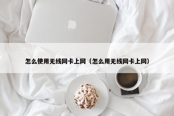 怎么使用无线网卡上网（怎么用无线网卡上网）